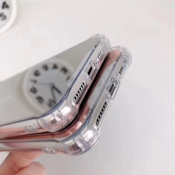 15 Pro iPhone Case Mirrored Phone Cover Silver - Picture 6 of 10